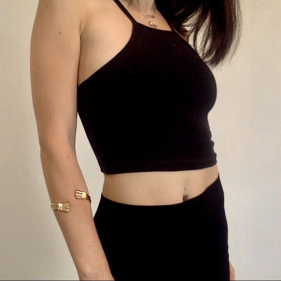 ZARA Black crop tank 🖤🖤🖤 - Picture 3 of 4